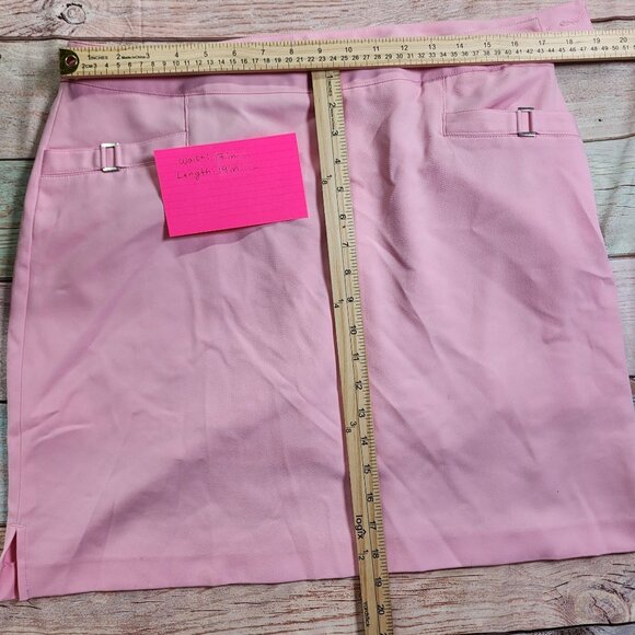 EP Pro Golf Skort Size 14 Pink with side zip and attached shorts - Picture 11 of 12